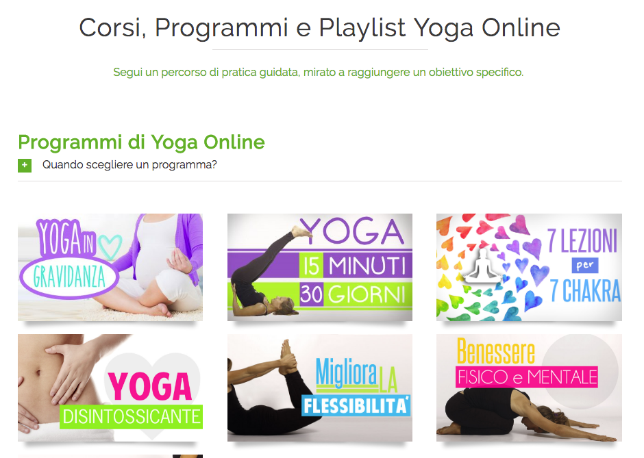Corsi e programmi 2
