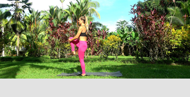 yoga del buongiorno per l'estate